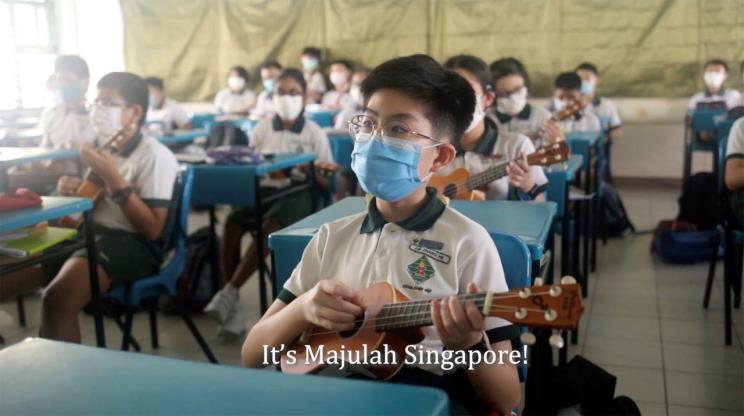 It is Majulah Singapore