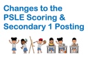 Microsite on the changes in the PSLE scoring system and Secondary 1 posting process