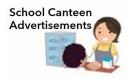 Logo for the school canteen advertisments website