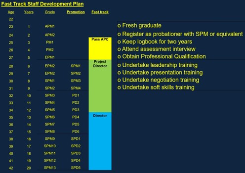 Career Progression for Project Manager