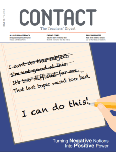 Cover of Contact magazine: I can do this