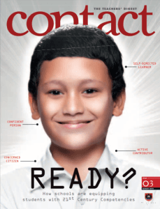 Cover of Contact magazine: Ready